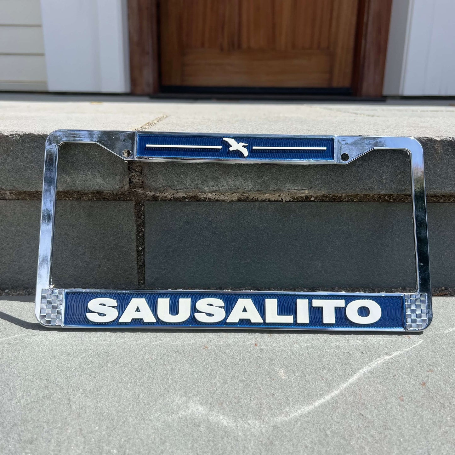 Sausalito License Plate Frame