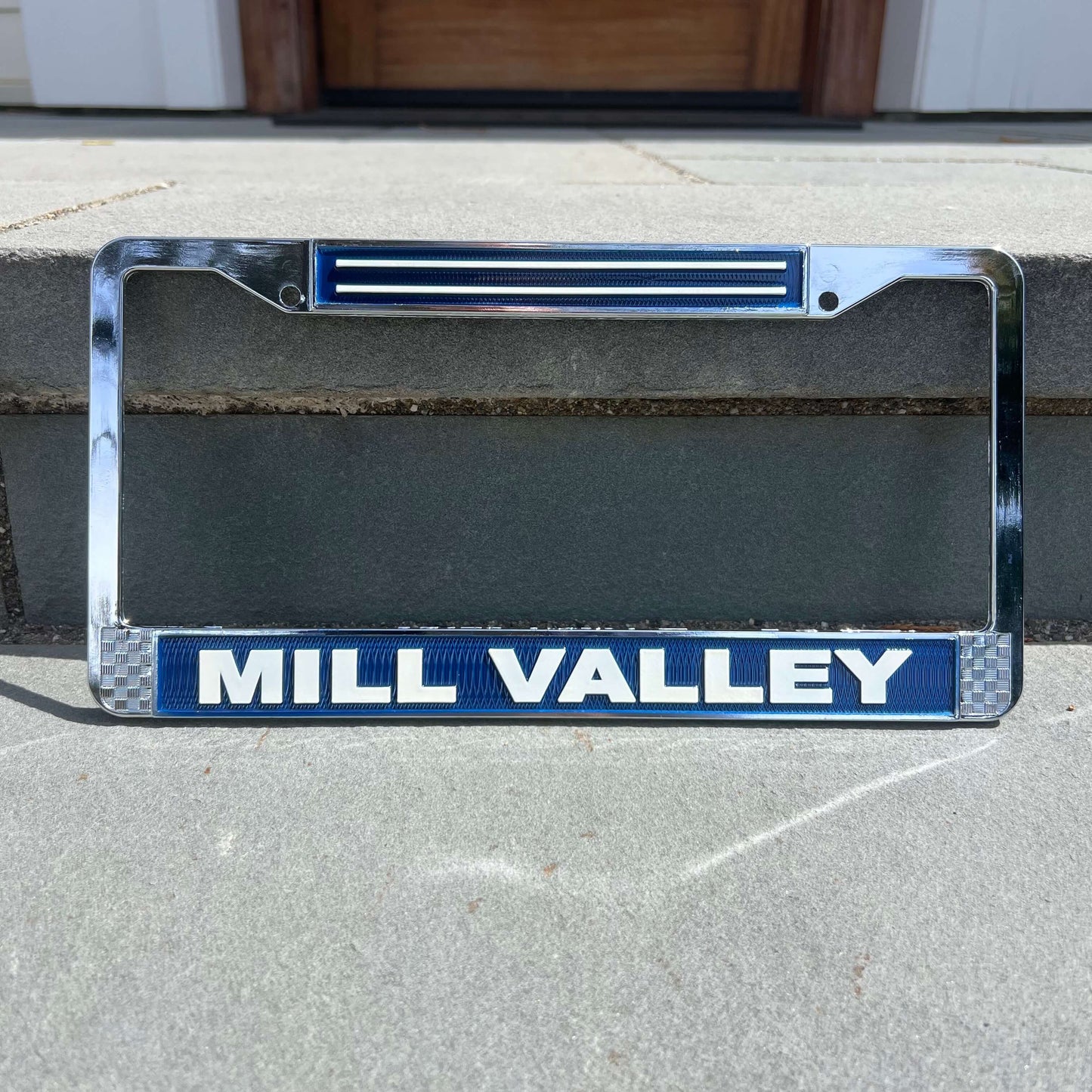 Mill Valley License Plate Frame