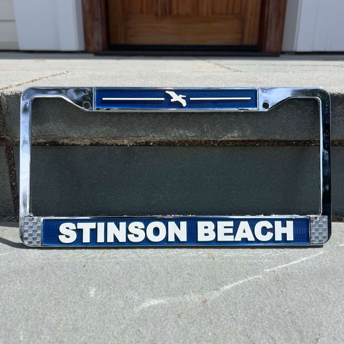 Stinson Beach License Plate Frame